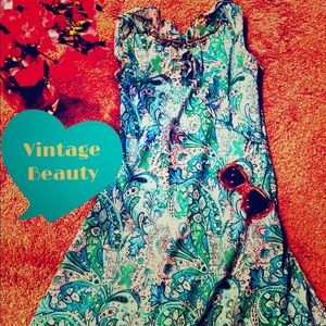 Whimsical and sexy vintage frock.